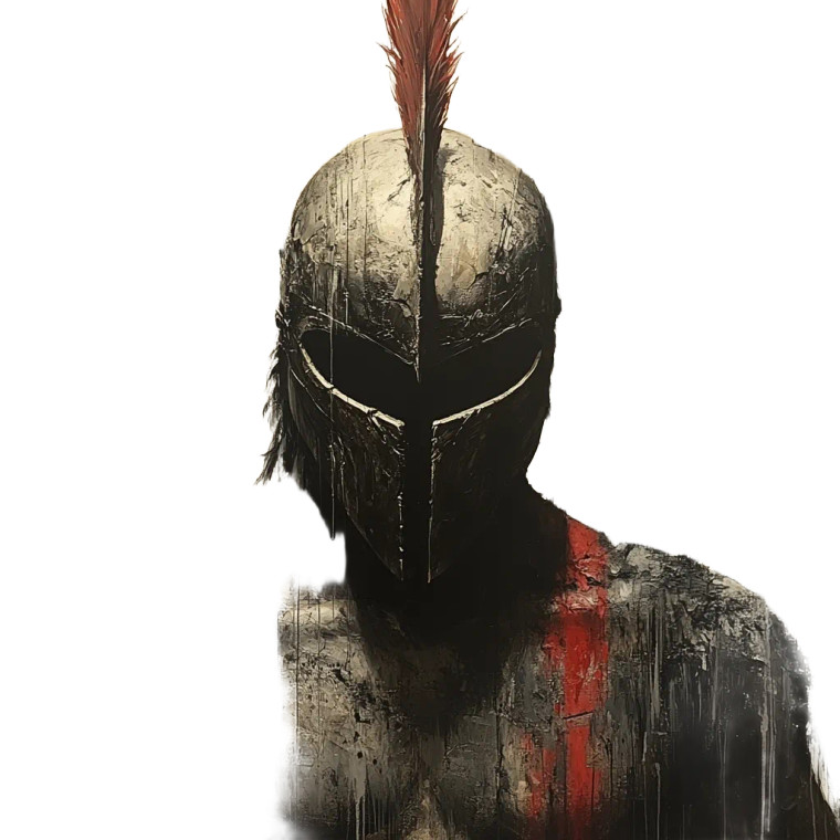 Ancient Warrior V8 Vinyl Car Decal Sticker – Waterproof & UV-Resistant 8"