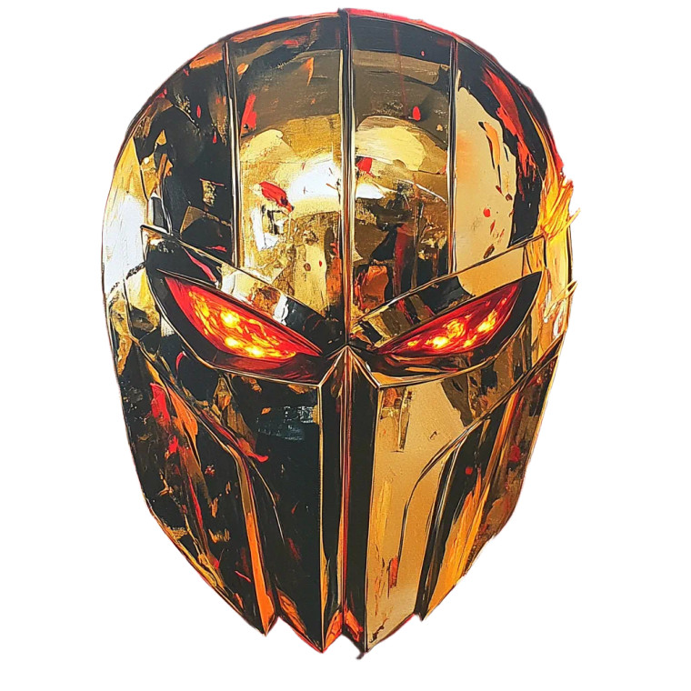 Mf Doom Mask Art Vinyl Car Decal Sticker – Waterproof & UV-Resistant 8"