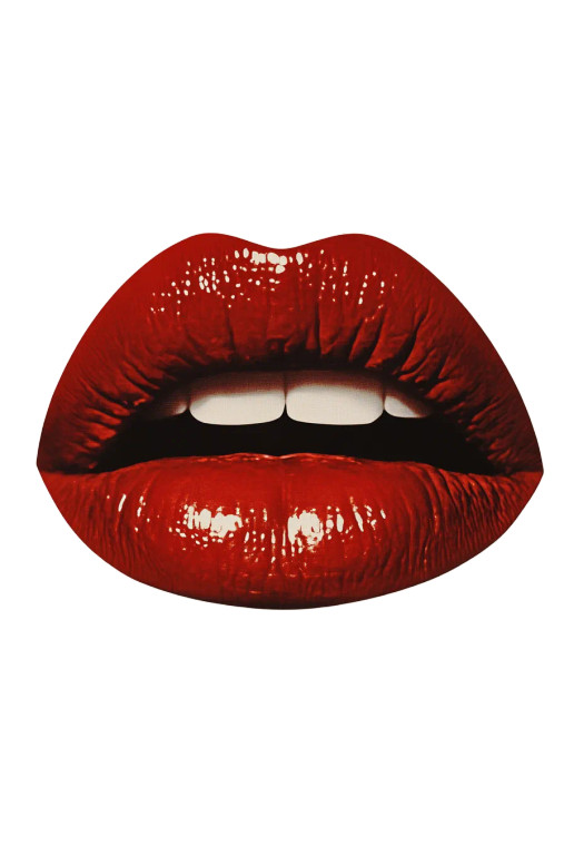 Luxurious Lips Art Vinyl Car Decal Sticker – Waterproof & UV-Resistant 8"