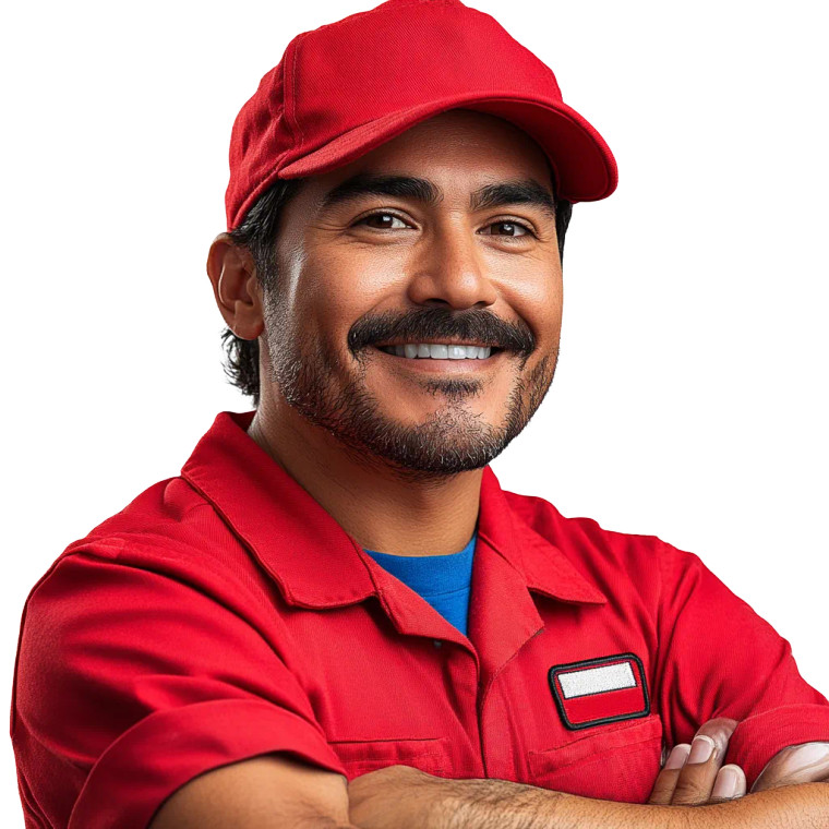 Happy Latino Plumber Vinyl Car Decal Sticker – Waterproof & UV-Resistant 8"