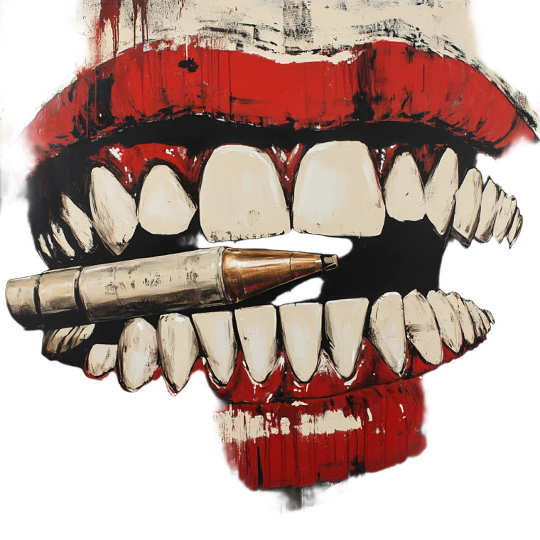 Banksy'S Bullet Art Vinyl Car Decal Sticker – Waterproof & UV-Resistant 8"