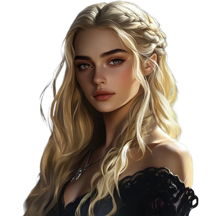Game Of Thrones Girl Vinyl Car Decal Sticker – Waterproof & UV-Resistant 8"