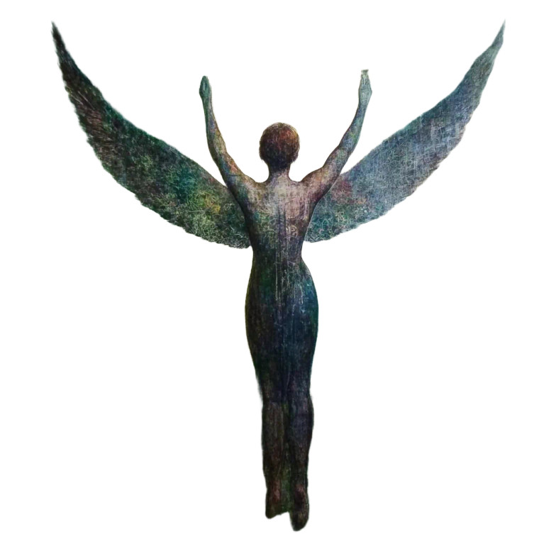 Archangel Uriel V4 Vinyl Car Decal Sticker – Waterproof & UV-Resistant 8"