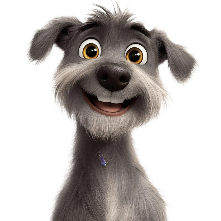 Sweet Cartoon Terrier Vinyl Car Decal Sticker – Waterproof & UV-Resistant 8"