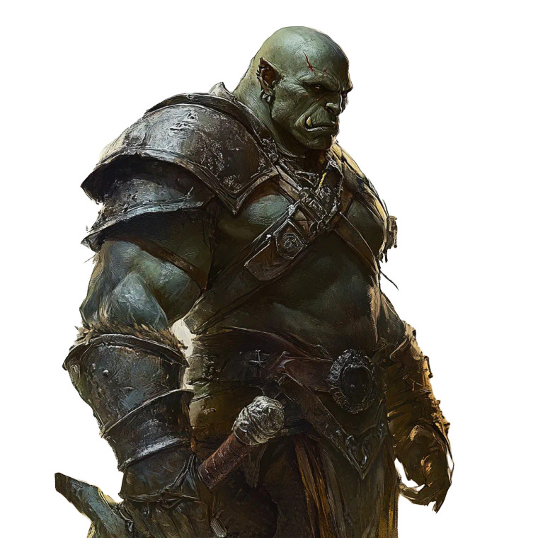 Orc Paladin Art Vinyl Car Decal Sticker – Waterproof & UV-Resistant 8" Orc Paladin Art Vinyl Car Decal Sticker – Waterproof & UV-Resistant 8"