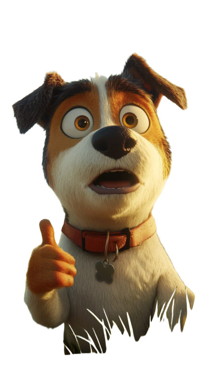 Confused Pixar Dog Vinyl Car Decal Sticker – Waterproof & UV-Resistant 8"