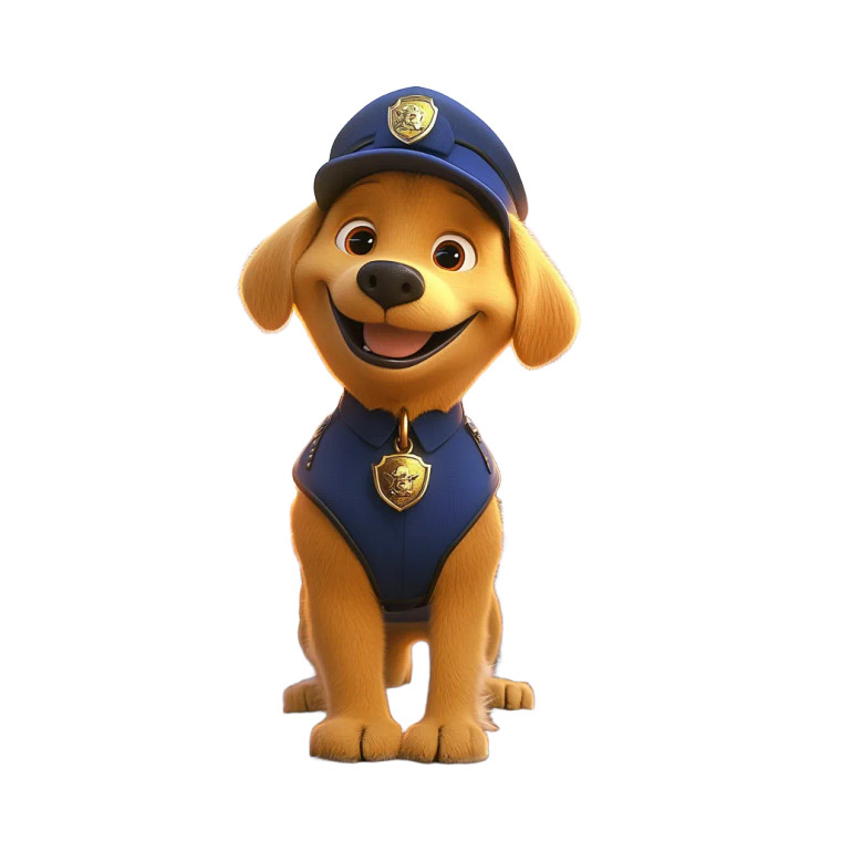 Captain Labrador Vinyl Car Decal Sticker – Waterproof & UV-Resistant 8"