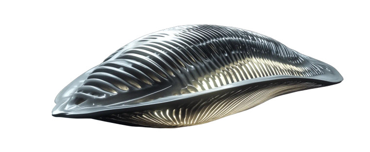 Alien Oyster Spacecraft Vinyl Car Decal Sticker – Waterproof & UV-Resistant 8"