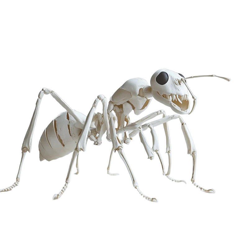 Bone Ants Vinyl Car Decal Sticker – Waterproof & UV-Resistant 8"