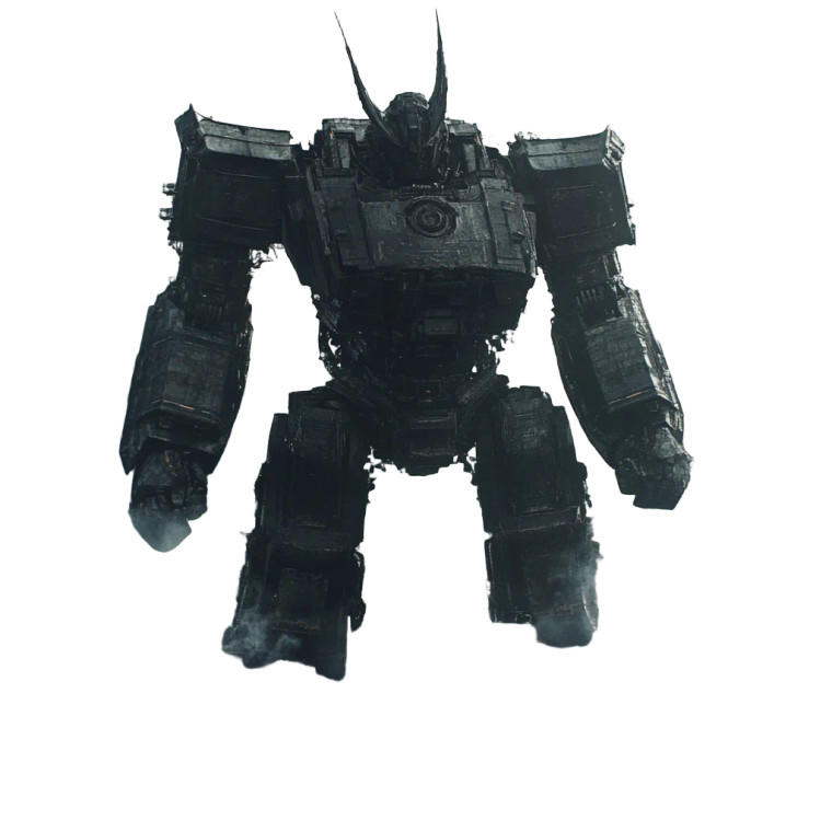 Samurai Mecha Destruction Vinyl Car Decal Sticker – Waterproof & UV-Resistant 8"