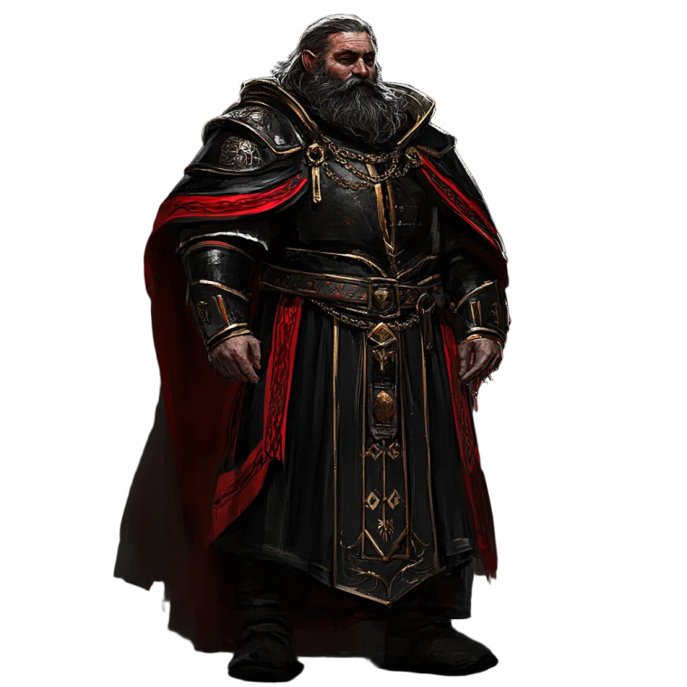 Dwarven Acolyte Vinyl Car Decal Sticker – Waterproof & UV-Resistant 8"