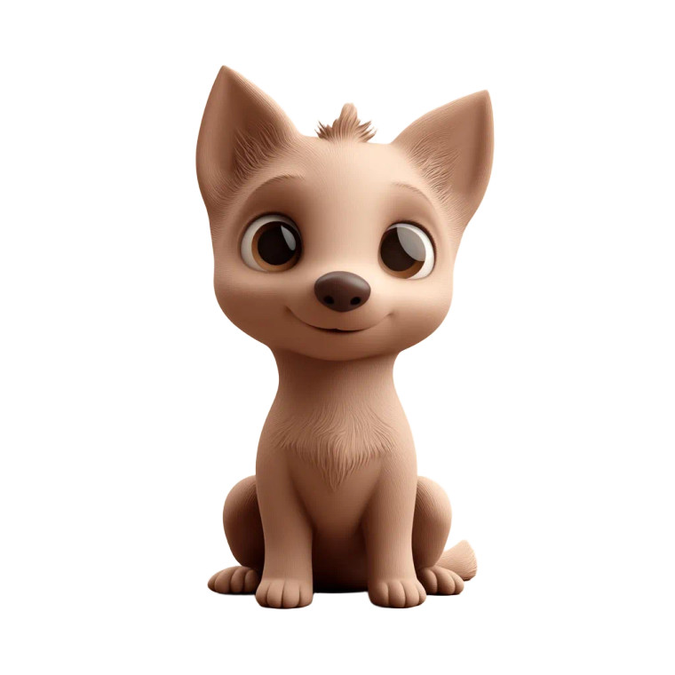 Cute Podenco Puppy Vinyl Car Decal Sticker – Waterproof & UV-Resistant 8"