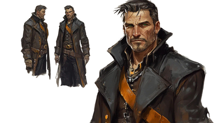 Smuggler Sea Captain Vinyl Car Decal Sticker – Waterproof & UV-Resistant 8"