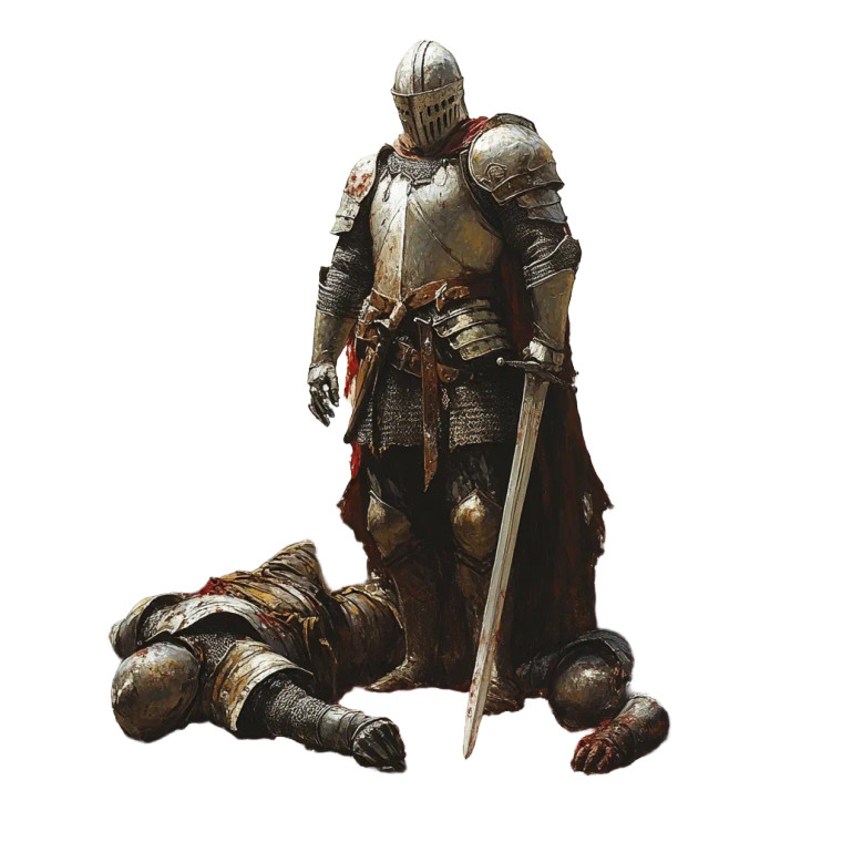 Victorious Warrior V3 Vinyl Car Decal Sticker – Waterproof & UV-Resistant 8"