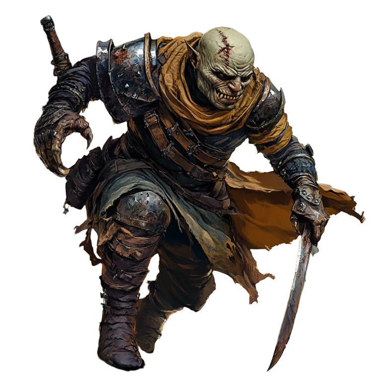 One-Armed Hobgoblin Vinyl Car Decal Sticker – Waterproof & UV-Resistant 8"