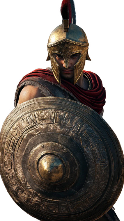 Spartan Warrior'S March Vinyl Car Decal Sticker – Waterproof & UV-Resistant 8"