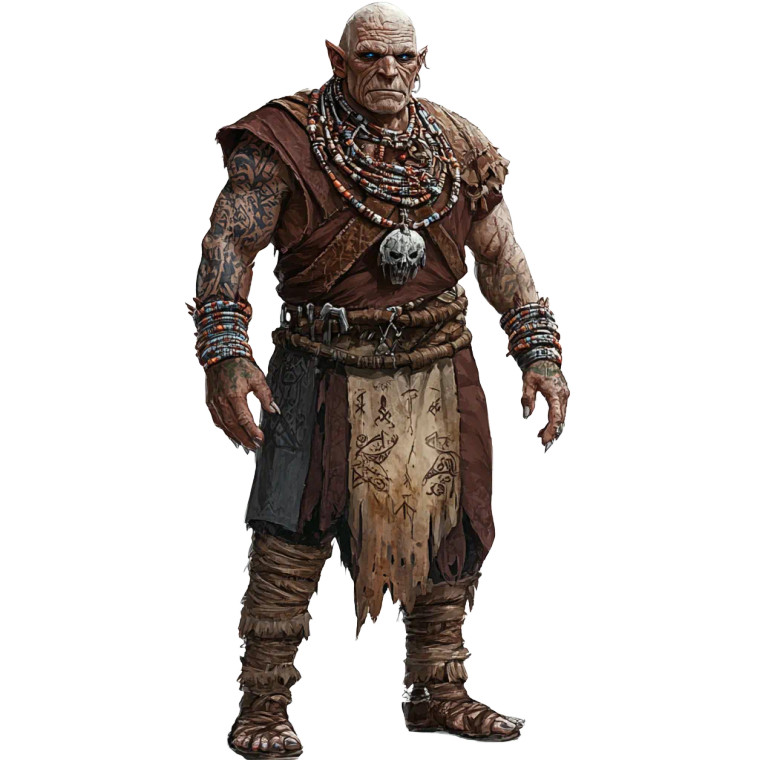 Tribal Leader Portrait Vinyl Car Decal Sticker – Waterproof & UV-Resistant 8"