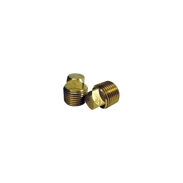 USA-Made Brass Boat Drain Plug | Set of 48 | Easy Removal Nut | Watertight Fit