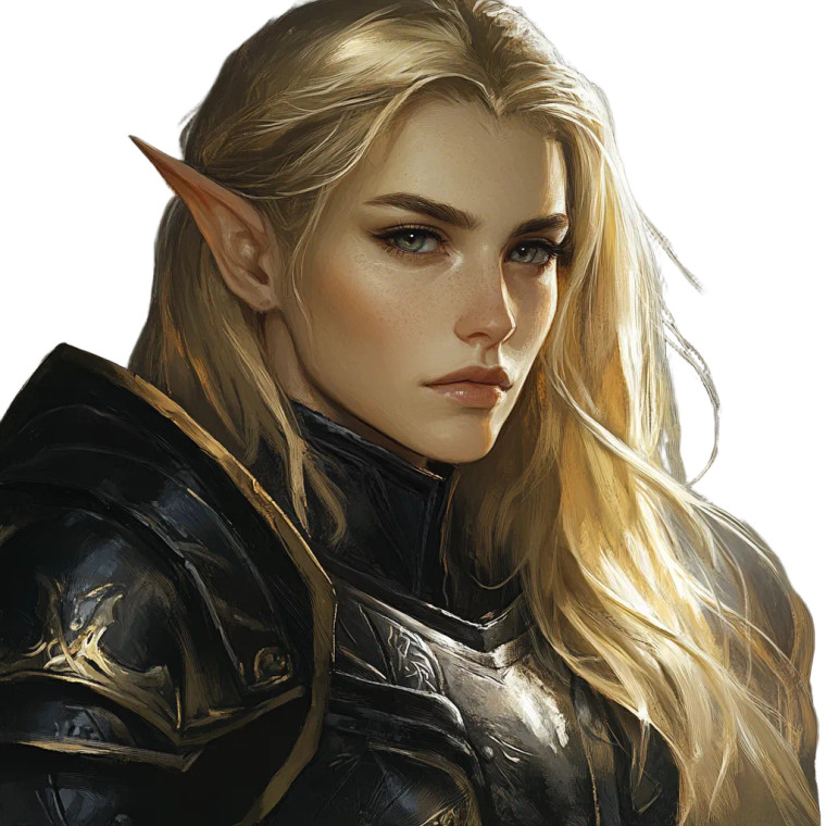 High Elf Guard Vinyl Car Decal Sticker – Waterproof & UV-Resistant 8"