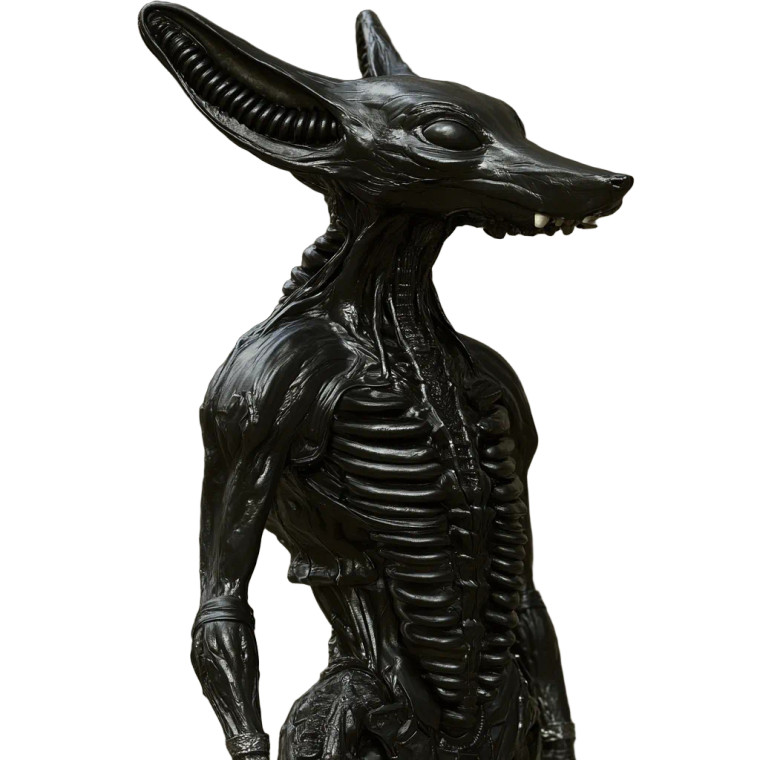 Giger'S Coyote Vinyl Car Decal Sticker – Waterproof & UV-Resistant 8"