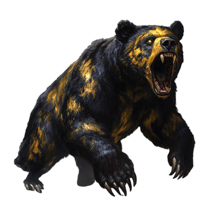 Bruins Ferocious Bear Vinyl Car Decal Sticker – Waterproof & UV-Resistant 8"