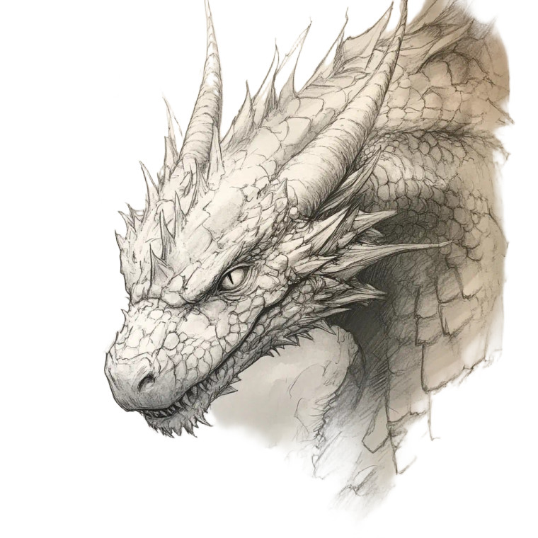 Dragon (Dnd) Vinyl Car Decal Sticker – Waterproof & UV-Resistant 8"