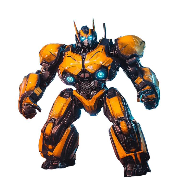 Neon Bumblebee Vinyl Car Decal Sticker – Waterproof & UV-Resistant 8"