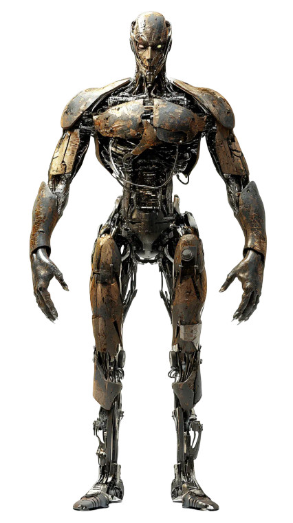 Mechanical Monster V3 Vinyl Car Decal Sticker – Waterproof & UV-Resistant 8"