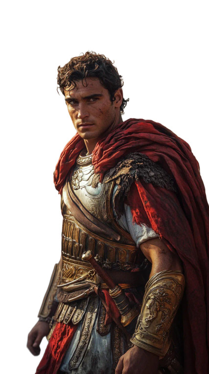 Alexander The Great V12 Vinyl Car Decal Sticker – Waterproof & UV-Resistant 8"