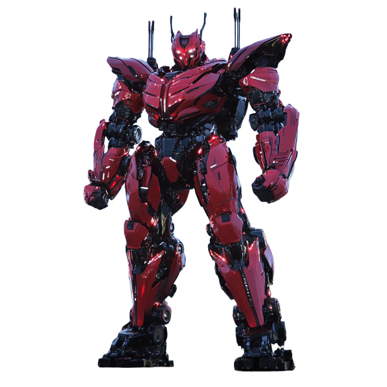 Transformers-Inspired Robot Vinyl Car Decal Sticker – Waterproof & UV-Resistant 8"