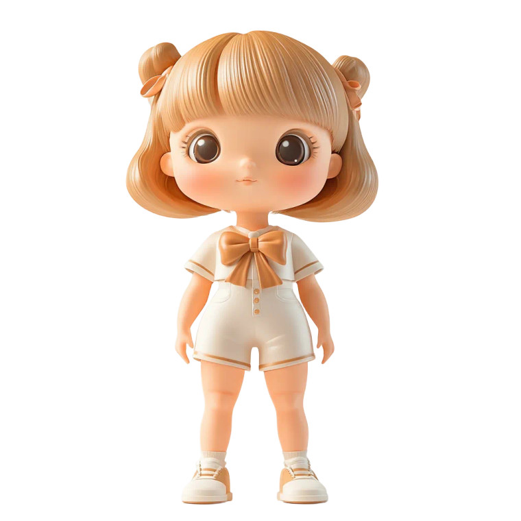 Pop Mart Doll Vinyl Car Decal Sticker – Waterproof & UV-Resistant 8"