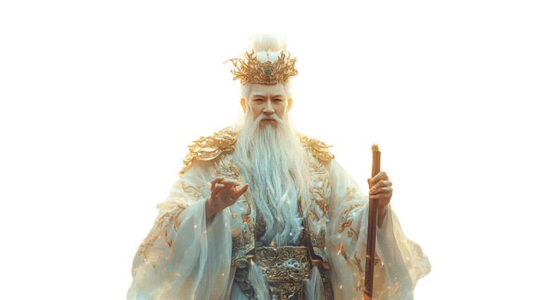 Chinese Immortal Majesty Vinyl Car Decal Sticker – Waterproof & UV-Resistant 8"