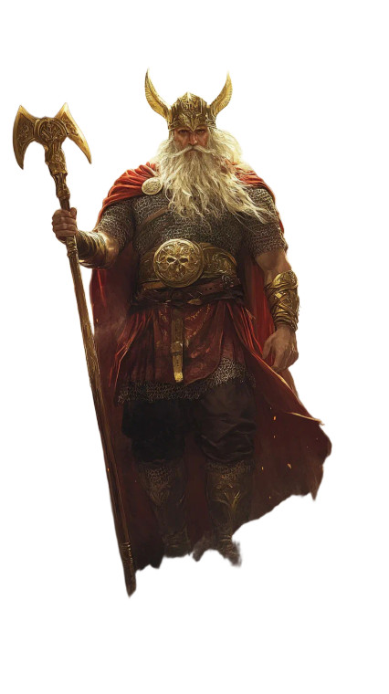 Odin And Angels Vinyl Car Decal Sticker – Waterproof & UV-Resistant 8"