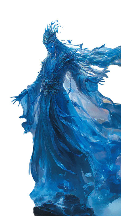 Dual-Natured Deity Vinyl Car Decal Sticker – Waterproof & UV-Resistant 8"