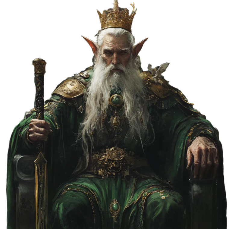 Elven Dictator Vinyl Car Decal Sticker – Waterproof & UV-Resistant 8"