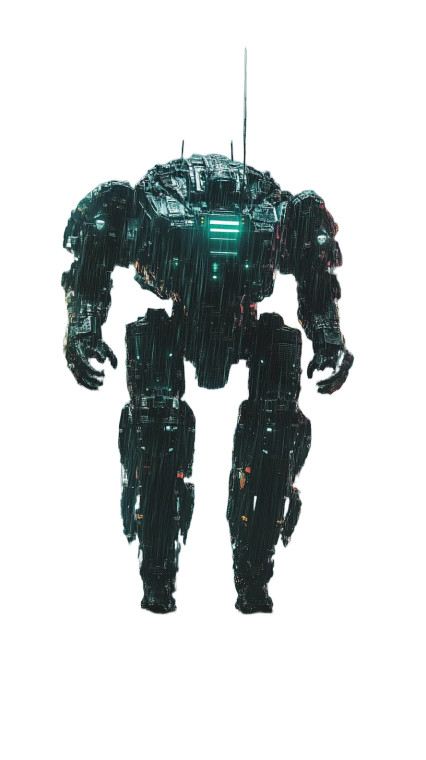 War Robot Tokyo Vinyl Car Decal Sticker – Waterproof & UV-Resistant 8"