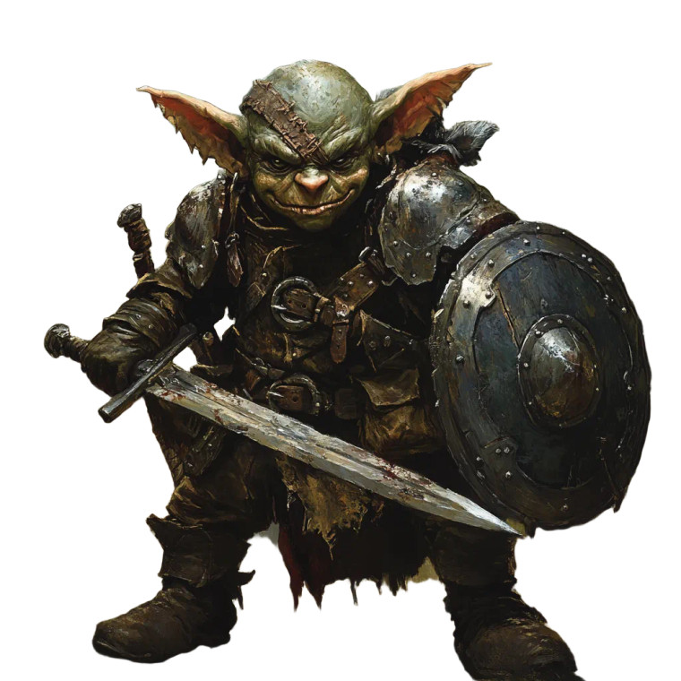 Blacktooth Goblin Leader Vinyl Car Decal Sticker – Waterproof & UV-Resistant 8"
