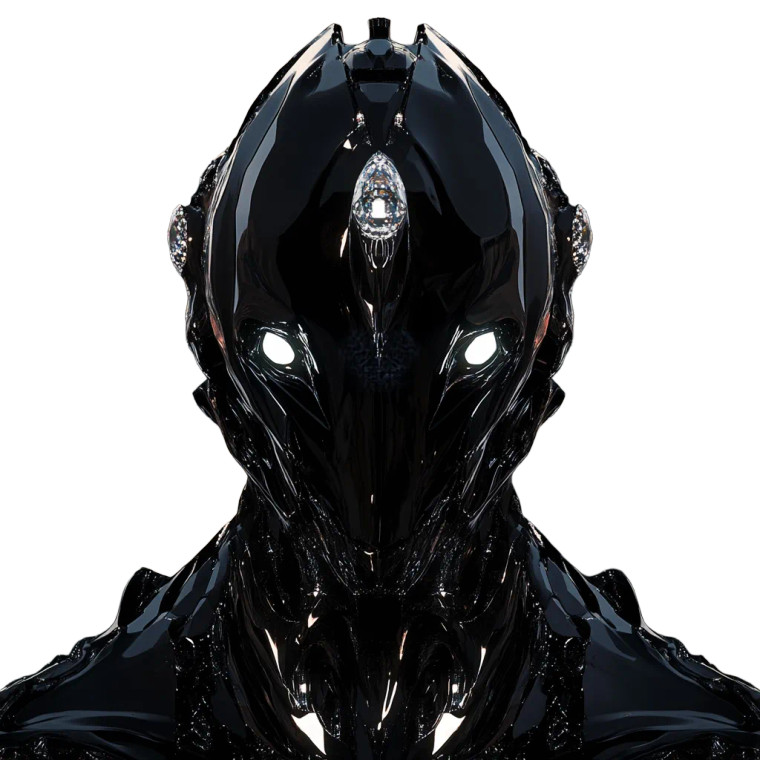 Sci-Fi Horror Villain Vinyl Car Decal Sticker – Waterproof & UV-Resistant 8"