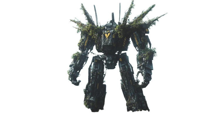 Eco-Gundam Vinyl Car Decal Sticker – Waterproof & UV-Resistant 8"