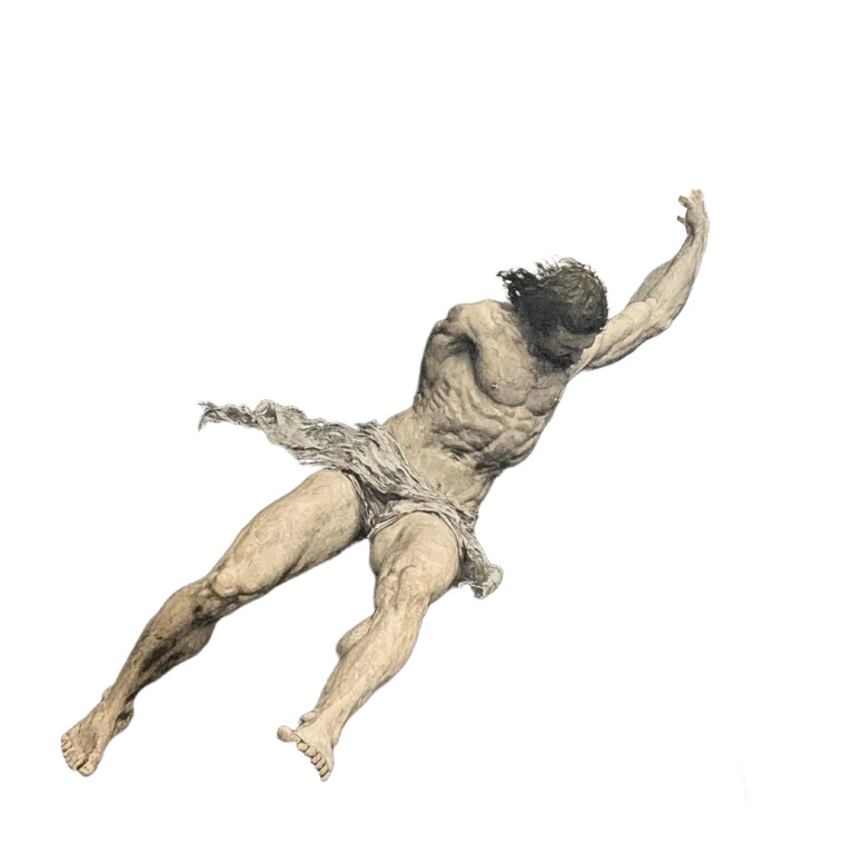 Lucifer Falling Vinyl Car Decal Sticker – Waterproof & UV-Resistant 8"