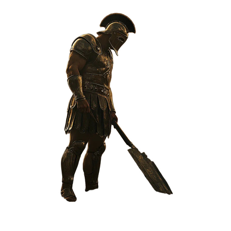 Victorious Gladiator V3 Vinyl Car Decal Sticker – Waterproof & UV-Resistant 8"