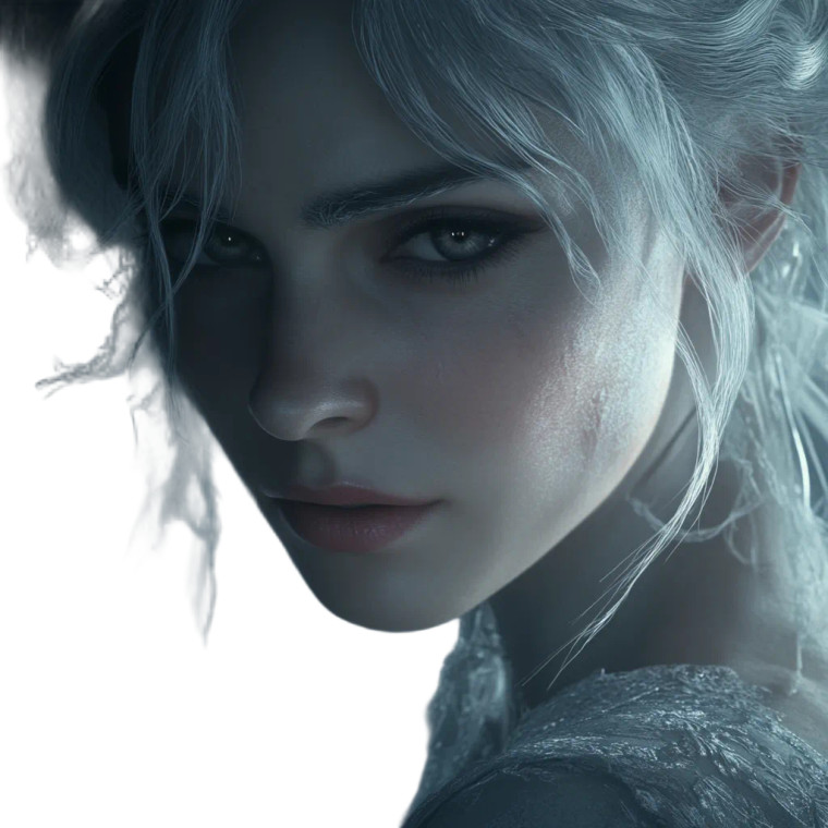 Queen Elena'S Face Vinyl Car Decal Sticker – Waterproof & UV-Resistant 8"