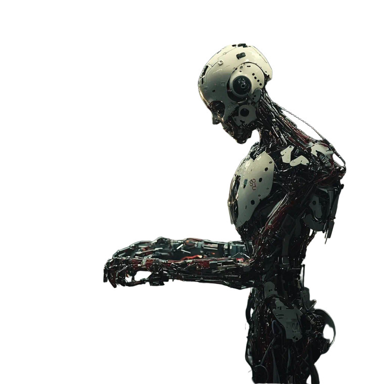 Cybernetic Implants Scene Vinyl Car Decal Sticker – Waterproof & UV-Resistant 8"