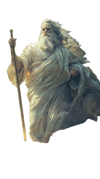 Heavenly Bible Characters Vinyl Car Decal Sticker – Waterproof & UV-Resistant 8"