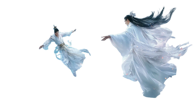 Celestial Cultivator Battle Vinyl Car Decal Sticker – Waterproof & UV-Resistant 8"