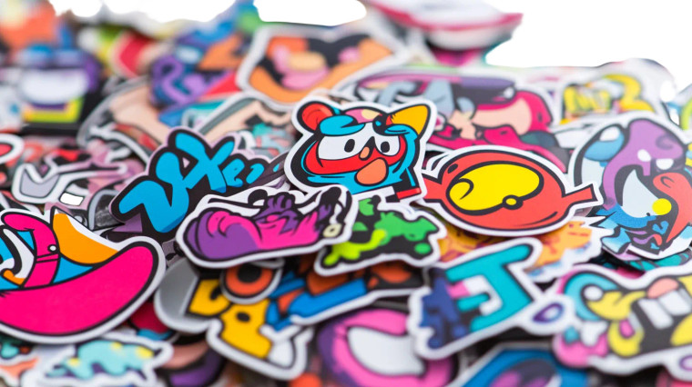 Colorful Cartoon Stickers Vinyl Car Decal Sticker – Waterproof & UV-Resistant 8"