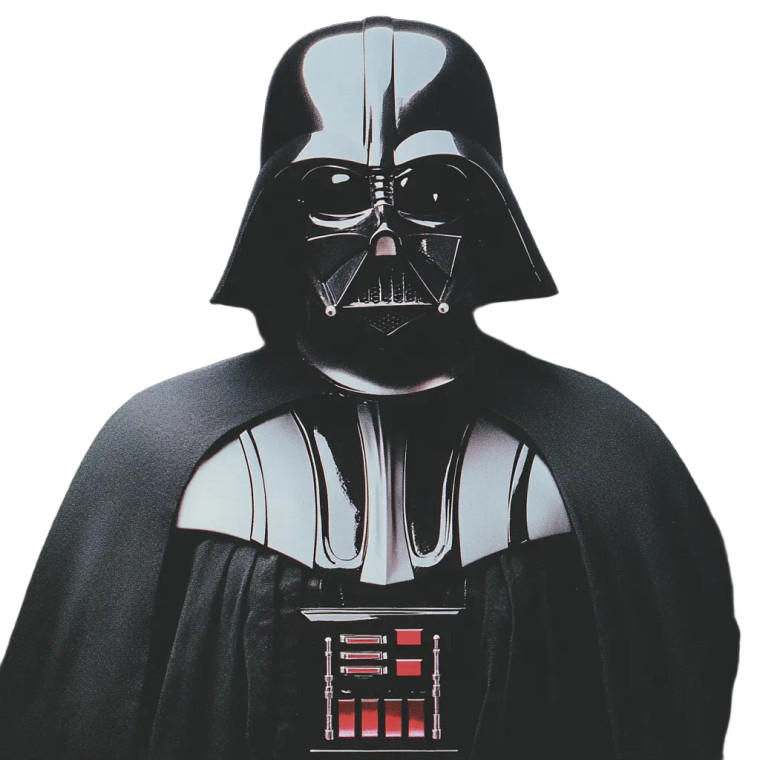 Darth Vader V2 Vinyl Car Decal Sticker – Waterproof & UV-Resistant 8"