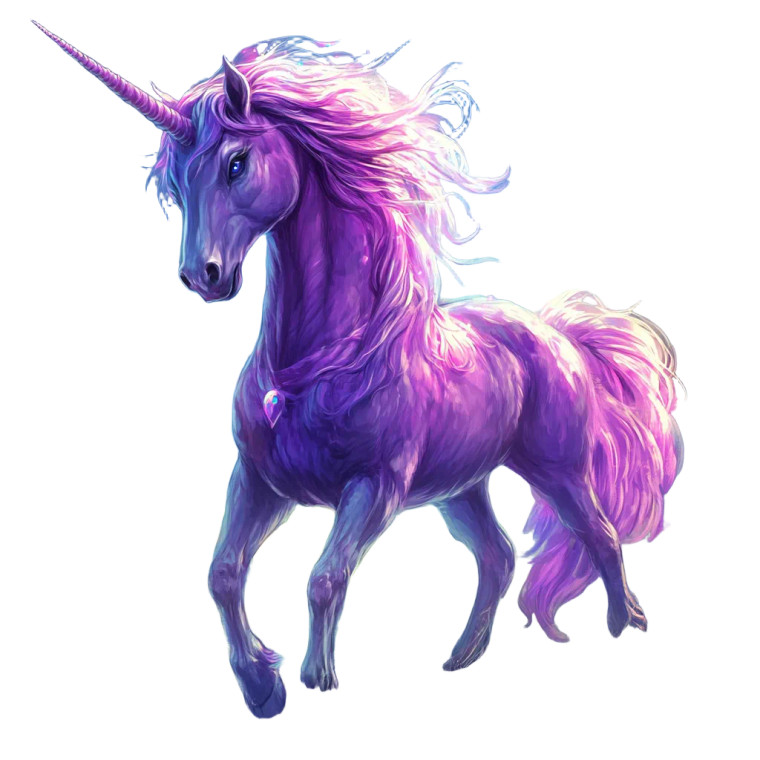 Unicorn As Pony Vinyl Car Decal Sticker – Waterproof & UV-Resistant 8"