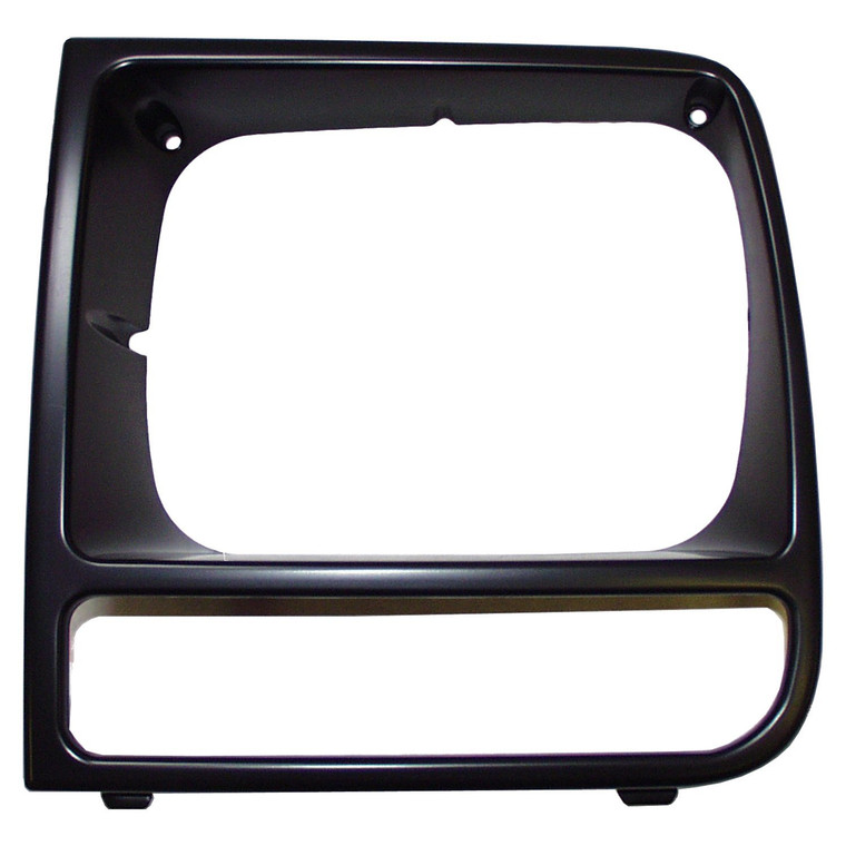 1997-2001 Jeep Cherokee Headlight Trim | Matte Black Finish