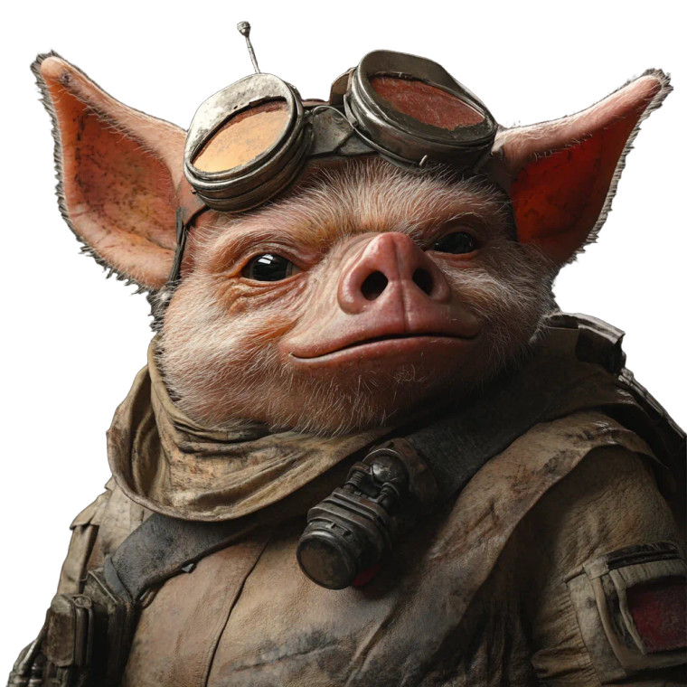 Star Wars Boar Vinyl Car Decal Sticker – Waterproof & UV-Resistant 8"